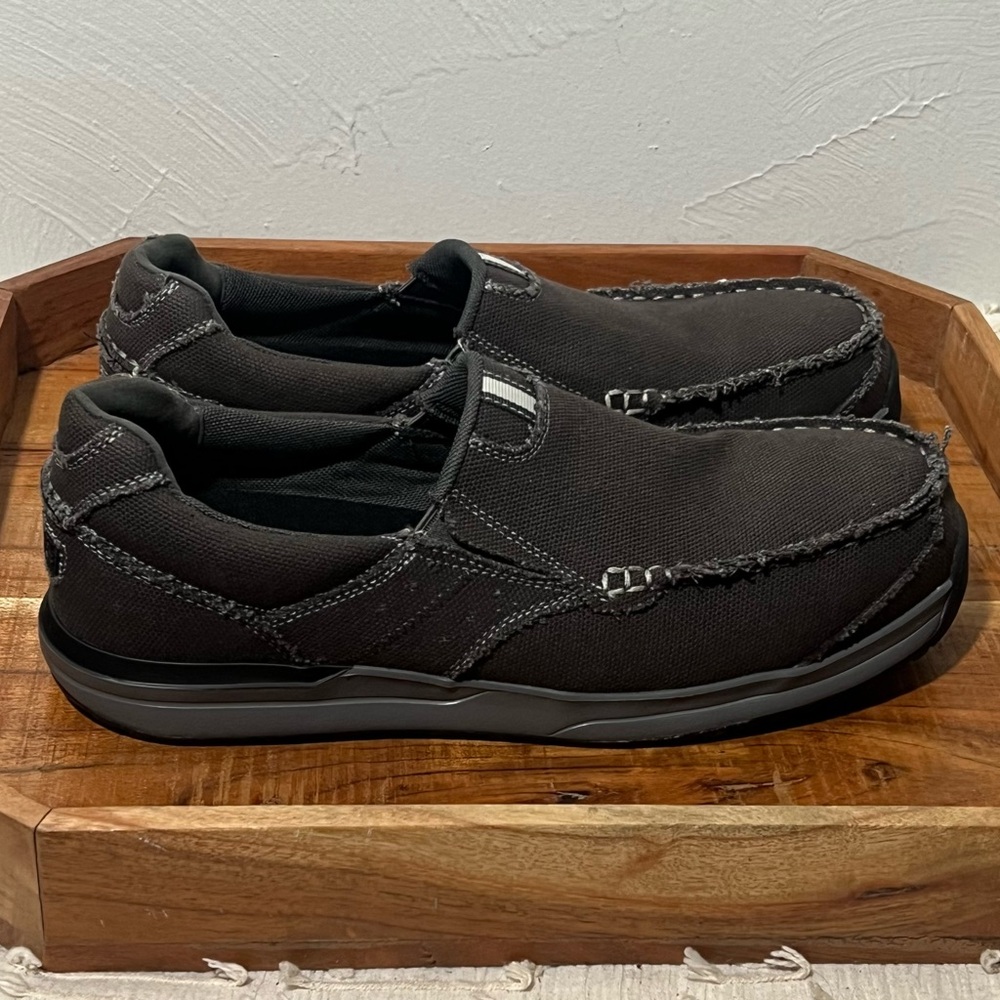 Rockport Works Men’s 11 Composite Toe Safety Slip on Shoe